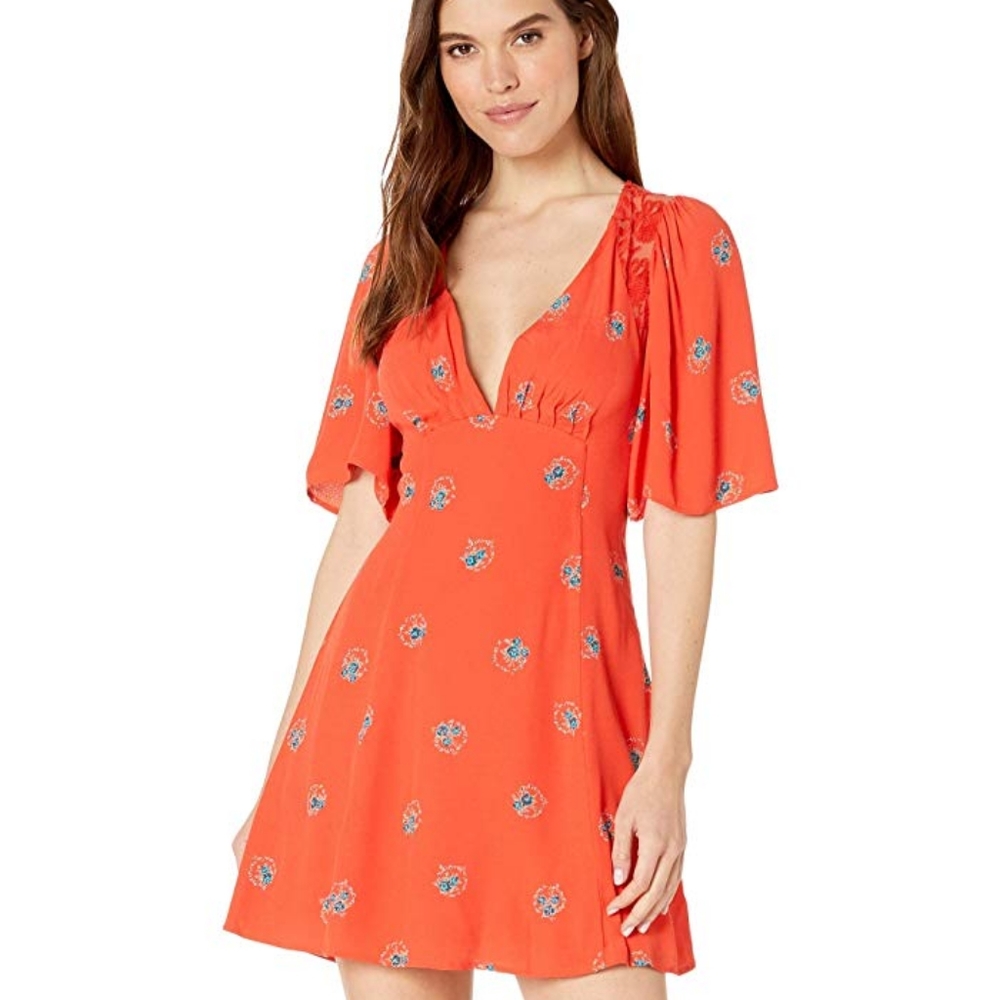 Free People  - Dress in Hot Cherry